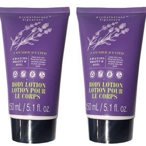 Aromatherapy Signature Body Lotion - Lavender Scented 5.1fl oz/150ml (Set of 2)